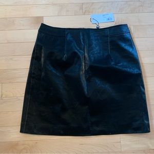 NWT Small Molly Bracken Faux leather skirt